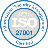 ISO 27001 Certified